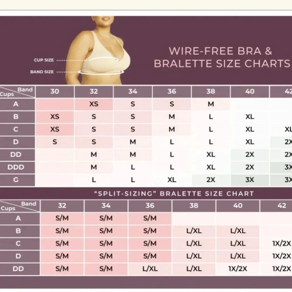 S/M Felina 140103 Finesse Super Stretchy Lace Wire Free Cami Bralette Blue Light